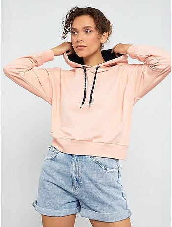 Sudadera con capucha relaxed con detalle de cordón tommy