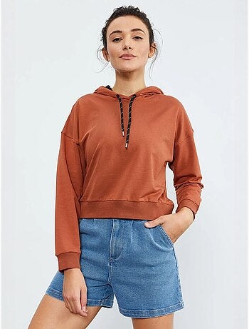Sudadera con capucha relaxed con detalle de cordón tommy