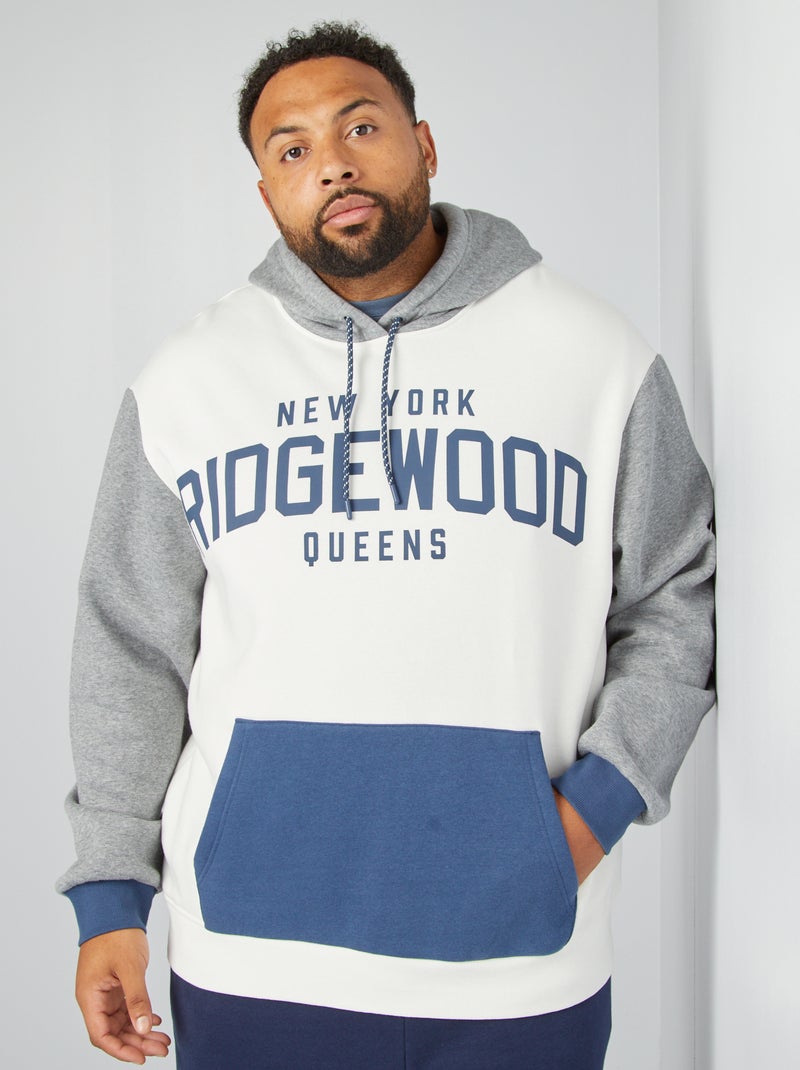 Sudadera con capucha 'Ridgewood' BLANCO - Kiabi