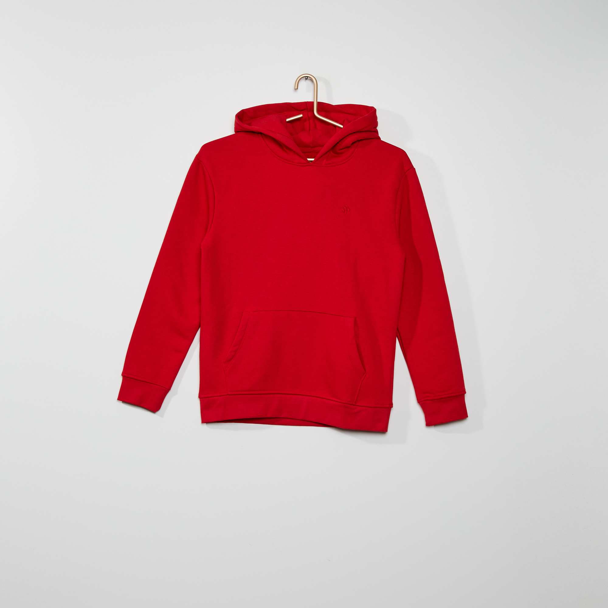 Sudadera Roja Cremallera Niño Rojo 100% Algodu00f3n Sudaderas Con