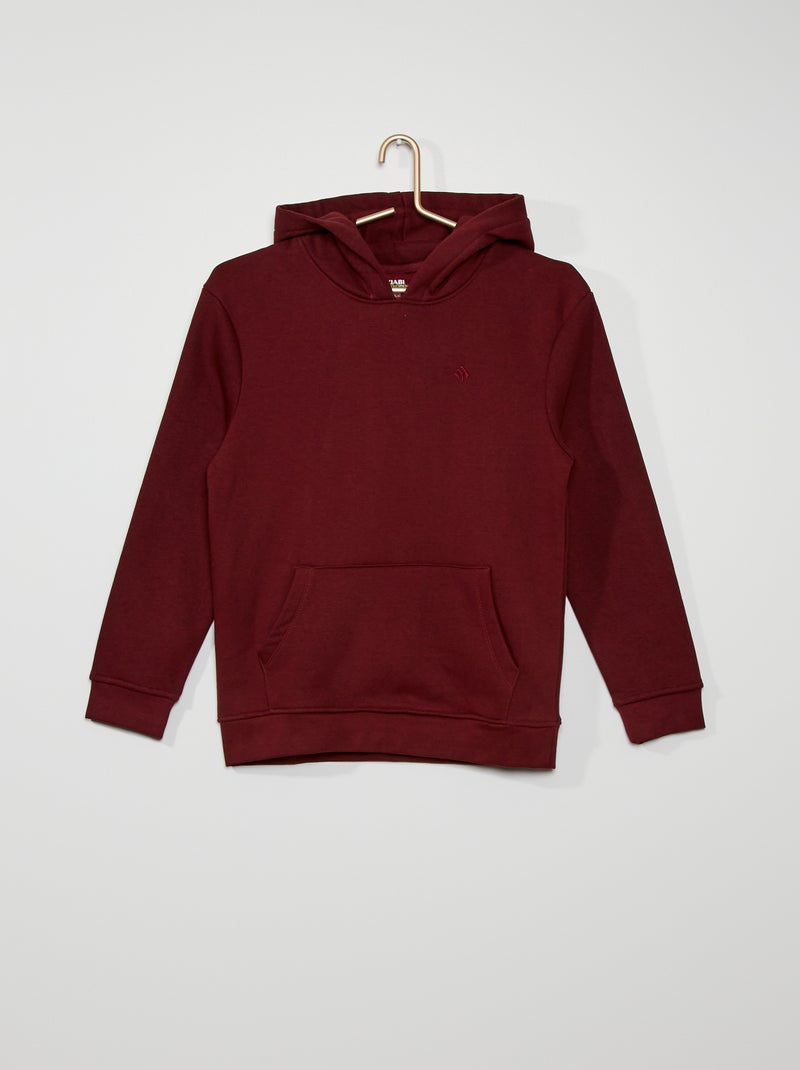 Sudadera con capucha rojo - Kiabi