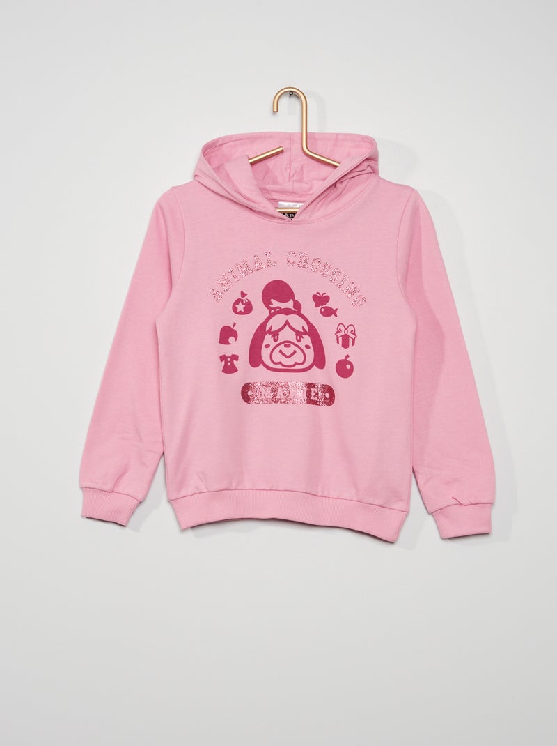 Sudadera con capucha rosa PURPURA - Kiabi