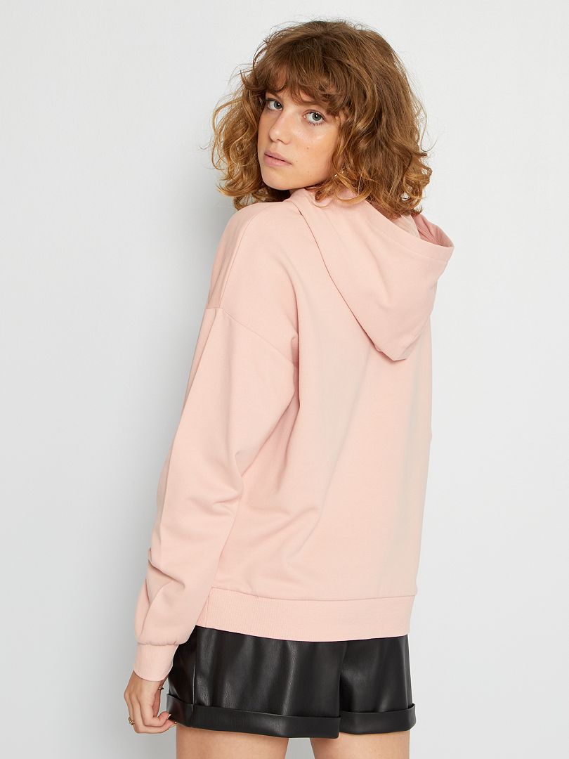 Sudadera con capucha - ROSA - Kiabi - 9.00€