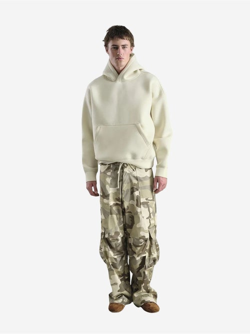 Sudadera con capucha scuba oversize para hombre giesto - Kiabi Sudadera con capucha scuba oversize para hombre giesto - Kiabi