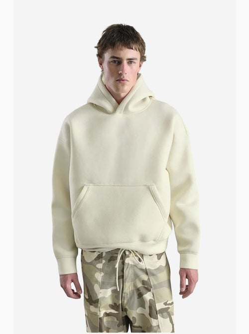 Sudadera con capucha scuba oversize para hombre giesto - Kiabi Sudadera con capucha scuba oversize para hombre giesto - Kiabi