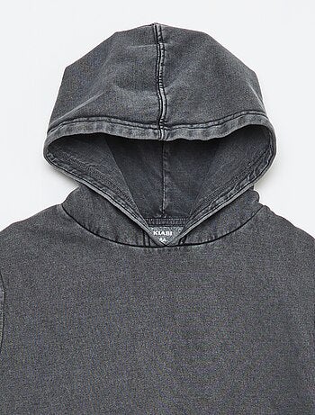 Sudadera con capucha sin mangas