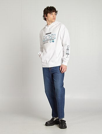 Sudadera con capucha 'Sonic' con estampado en ambos lados