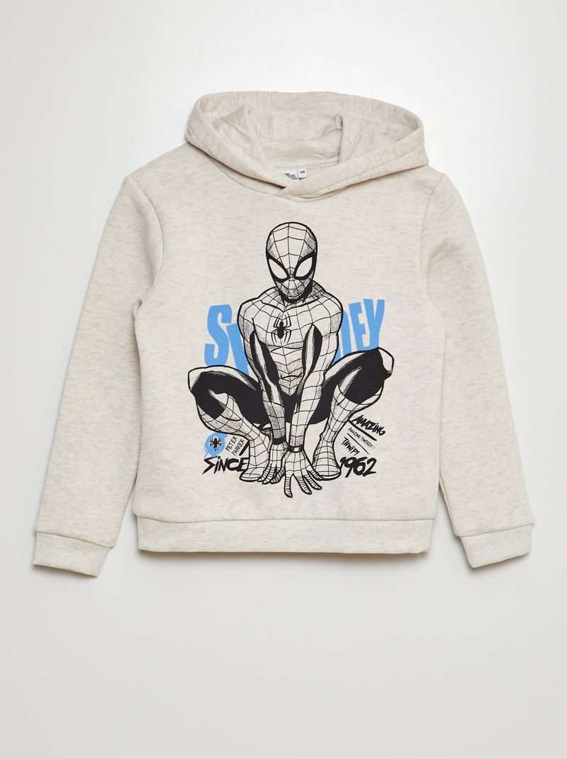 Sudadera con capucha 'Spiderman' GRIS - Kiabi