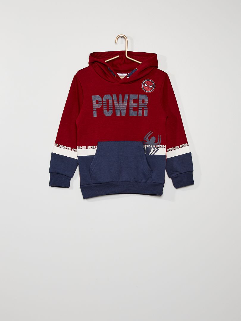 Sudadera con capucha 'Spiderman' ROJO Kiabi 17.00€ Sudadera con capucha 'Spiderman' ROJO Kiabi 17.00€
