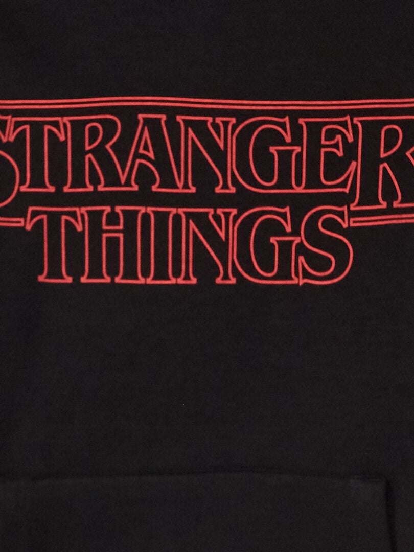 Sudadera con capucha 'Stranger Things' - negro - Kiabi -