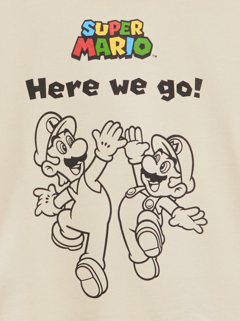 Sudadera con capucha 'Super Mario' GRIS - Kiabi