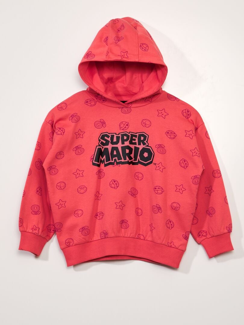 Sudadera con capucha 'Super Mario' ROSA - Kiabi