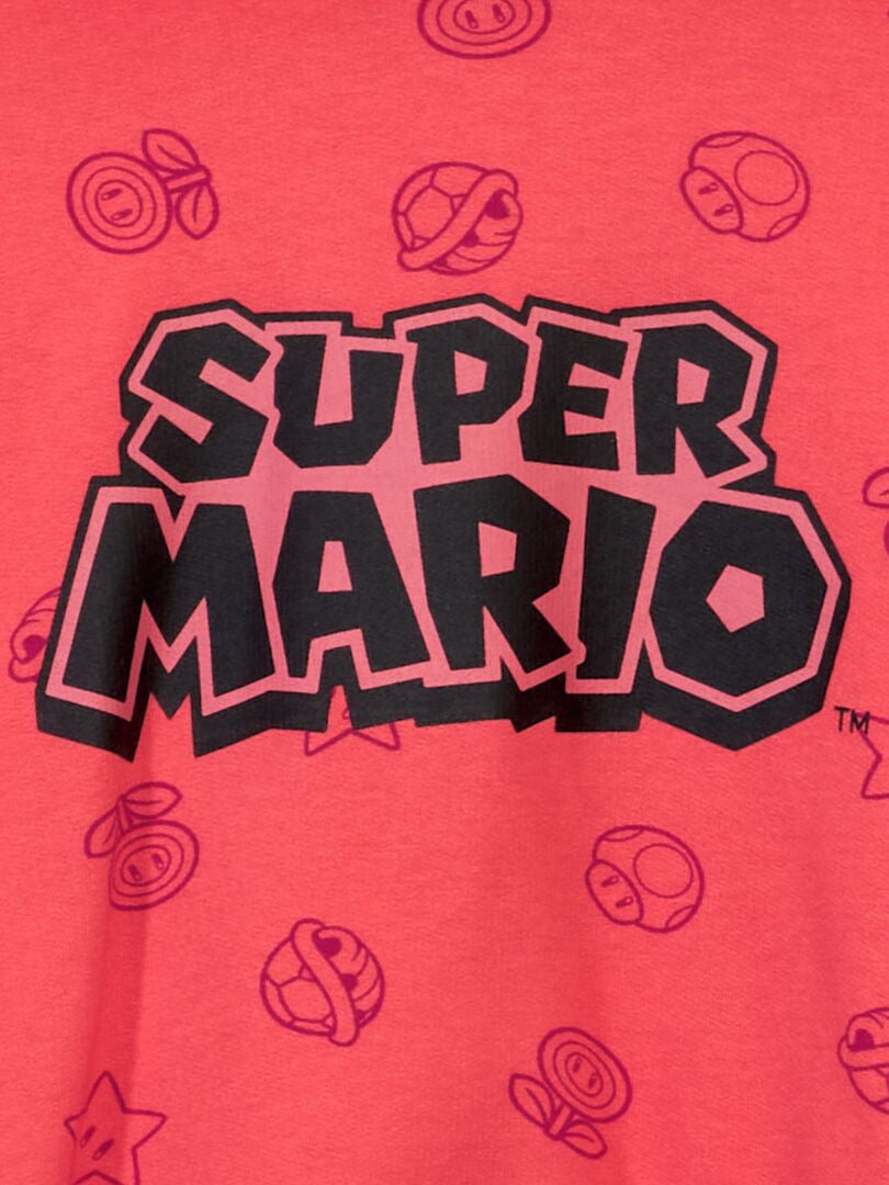Sudadera con capucha 'Super Mario' ROSA - Kiabi