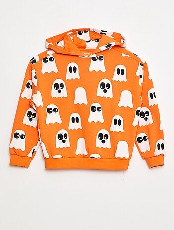 Sudadera con capucha temática 'Halloween'
