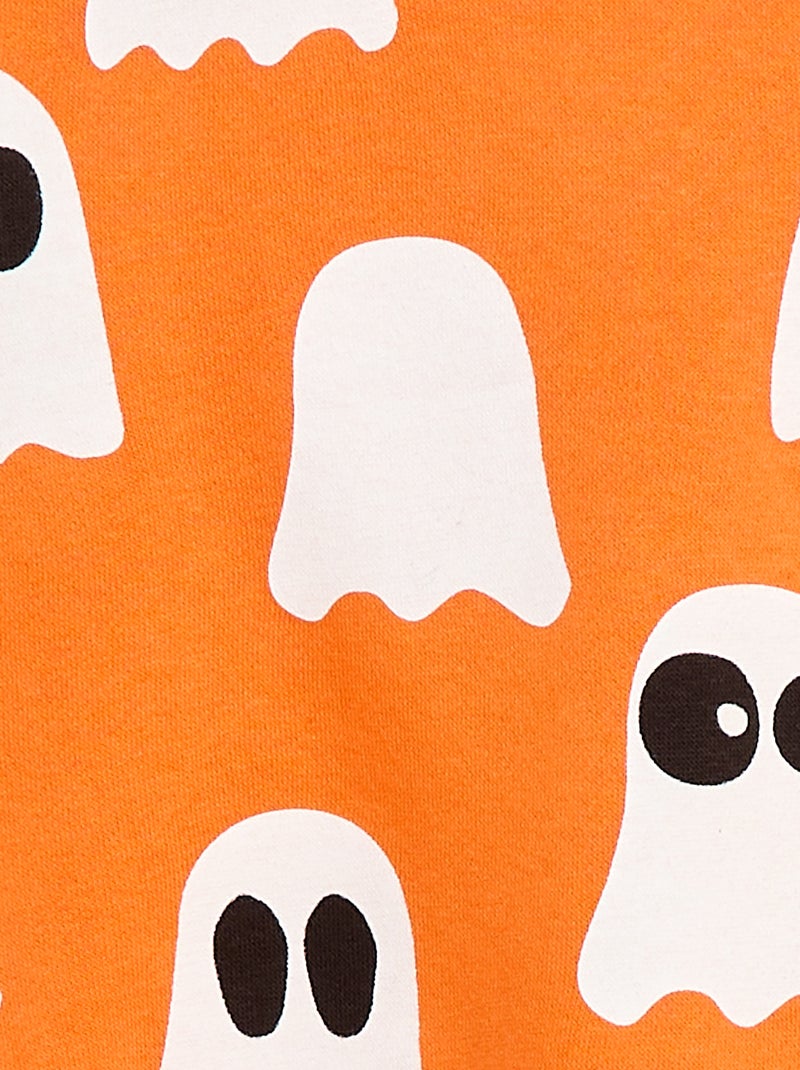 Sudadera con capucha temática 'Halloween' Naranja - Kiabi