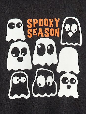 Sudadera con capucha temática 'Halloween'