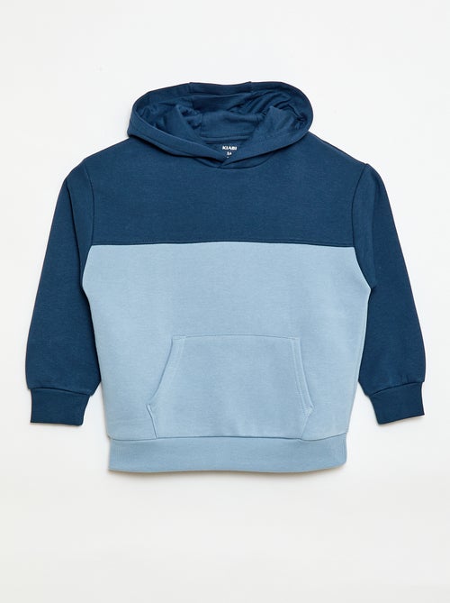 Sudadera con capucha tipo canguro - Kiabi