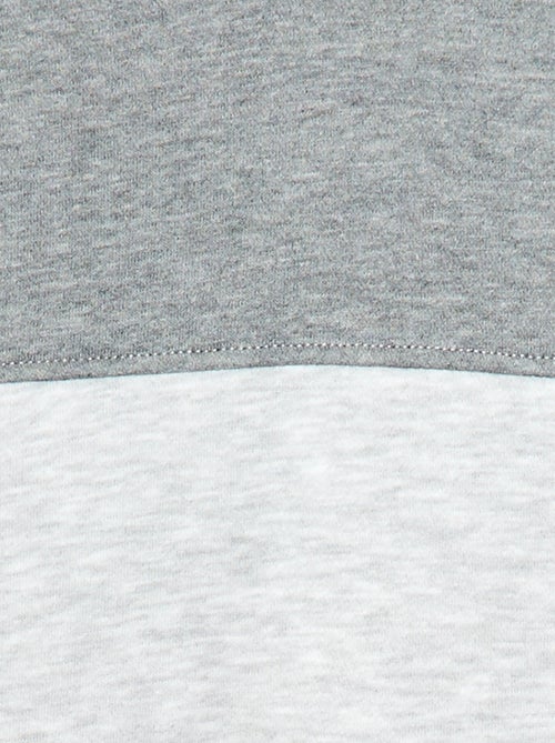 Sudadera con capucha tipo canguro - Kiabi