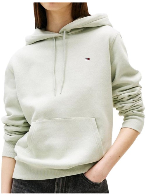 Sudadera con capucha tommy hilfiger para mujer - Kiabi Sudadera con capucha tommy hilfiger para mujer - Kiabi