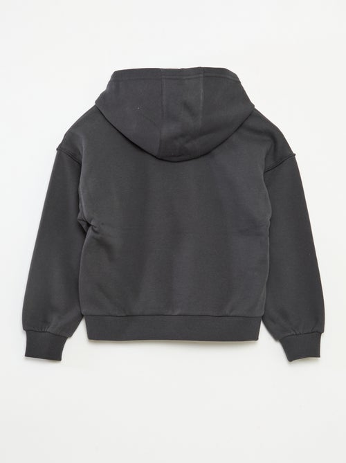 Sudadera con capucha 'Universal' 'Wicked' de algodón liso - Kiabi Sudadera con capucha 'Universal' 'Wicked' de algodón liso - Kiabi