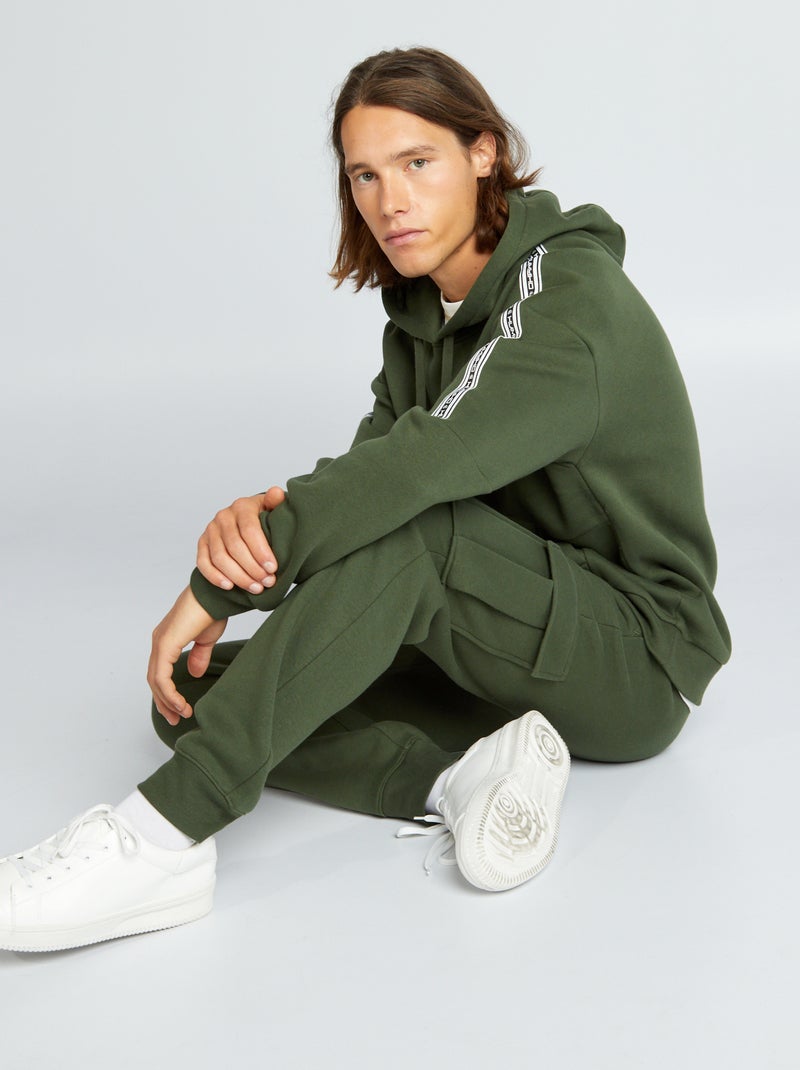 Sudadera con capucha VERDE - Kiabi
