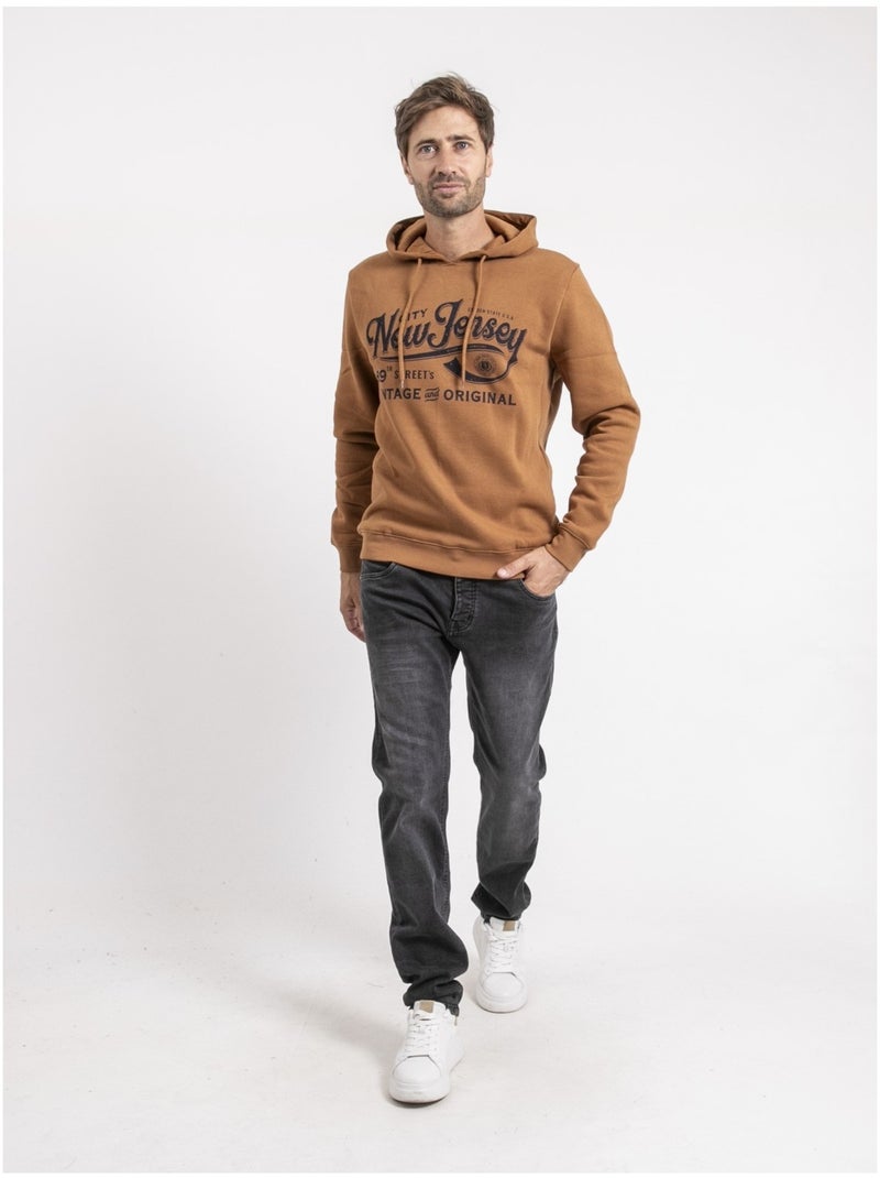 Sudadera con capucha WARANGE Marrón caramelo - Kiabi