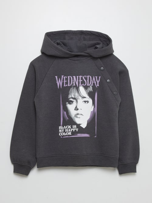 Sudadera con capucha 'Wednesday' - colección fácil de poner - Kiabi