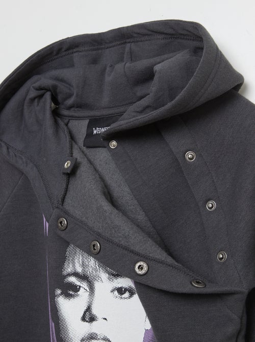 Sudadera con capucha 'Wednesday' - colección fácil de poner - Kiabi