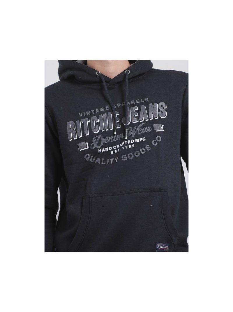 Sudadera con capucha WOMATIC Azul marino - Kiabi