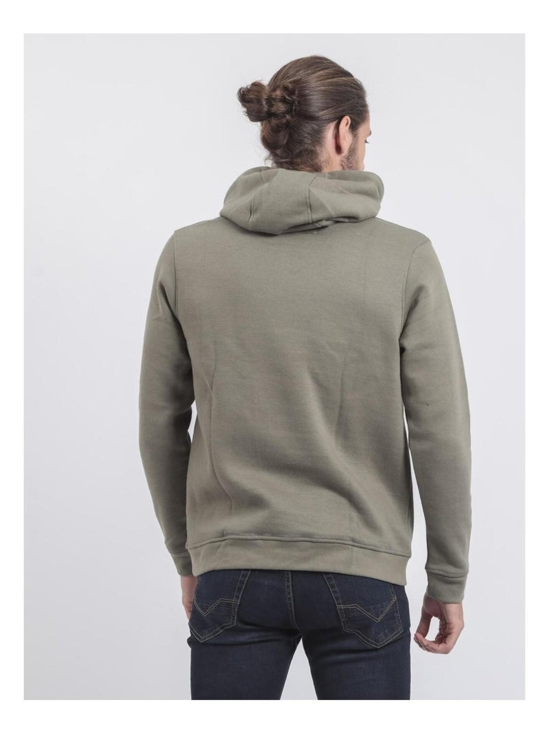 Sudadera con capucha WOMATIC Caqui - Kiabi