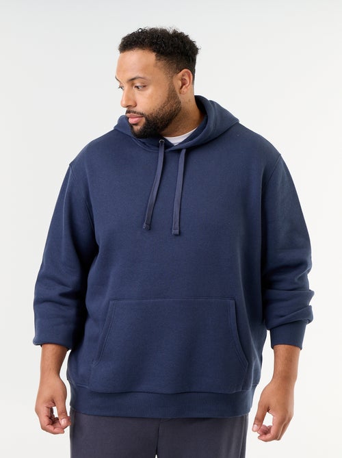 Sudadera con capucha y bolsillo canguro - Kiabi Sudadera con capucha y bolsillo canguro - Kiabi