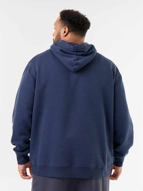 Sudadera con capucha y bolsillo canguro - Kiabi Sudadera con capucha y bolsillo canguro - Kiabi