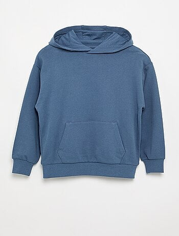 Sudadera con capucha y bolsillo canguro