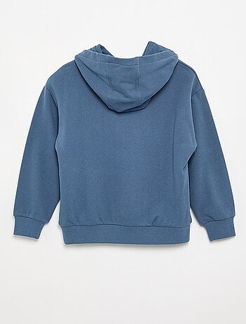 Sudadera con capucha y bolsillo canguro