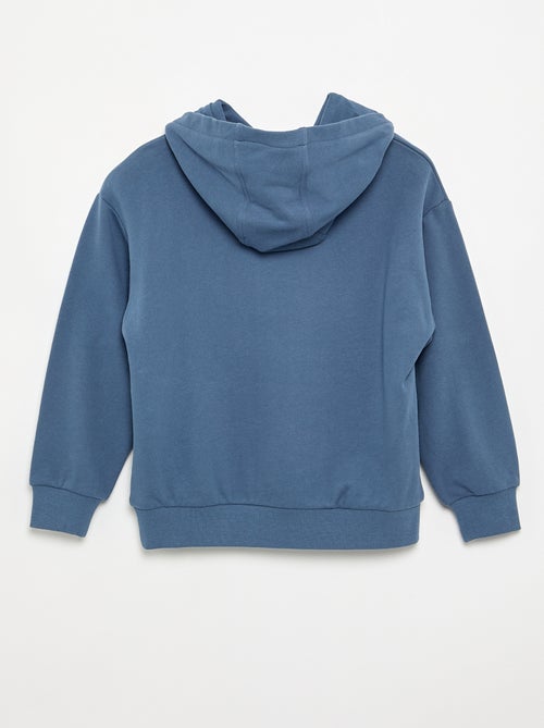Sudadera con capucha y bolsillo canguro - Kiabi