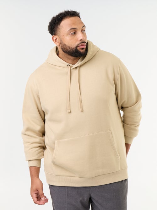 Sudadera con capucha y bolsillo canguro - Kiabi Sudadera con capucha y bolsillo canguro - Kiabi