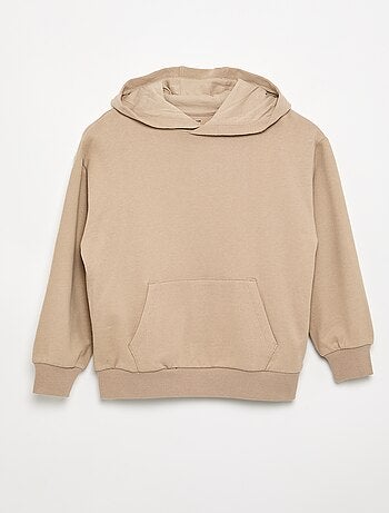 Sudadera con capucha y bolsillo canguro