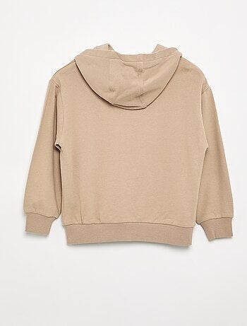 Sudadera con capucha y bolsillo canguro