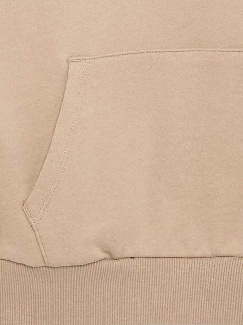 Sudadera con capucha y bolsillo canguro - Kiabi Sudadera con capucha y bolsillo canguro - Kiabi