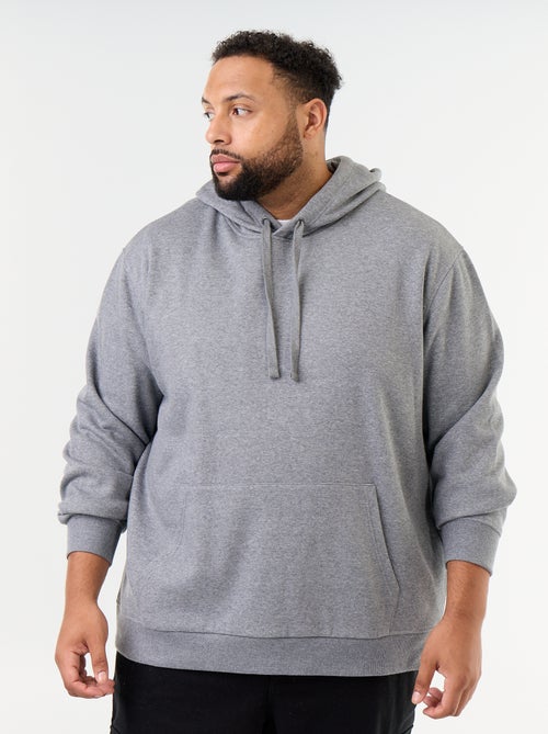 Sudadera con capucha y bolsillo canguro - Kiabi