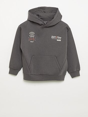 Sudadera con capucha y bolsillo canguro