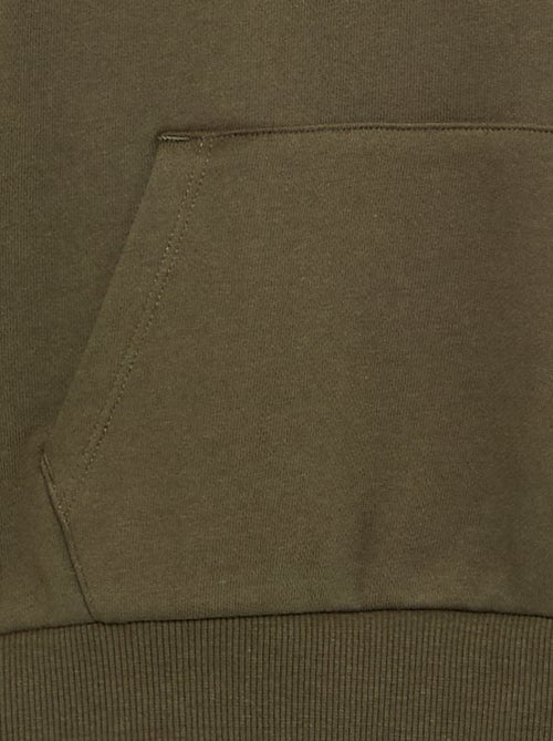 Sudadera con capucha y bolsillo canguro - Kiabi