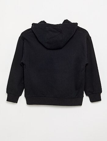 Sudadera con capucha y bolsillo canguro