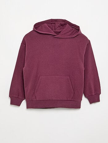 Sudadera con capucha y bolsillo canguro