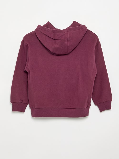 Sudadera con capucha y bolsillo canguro - Kiabi Sudadera con capucha y bolsillo canguro - Kiabi