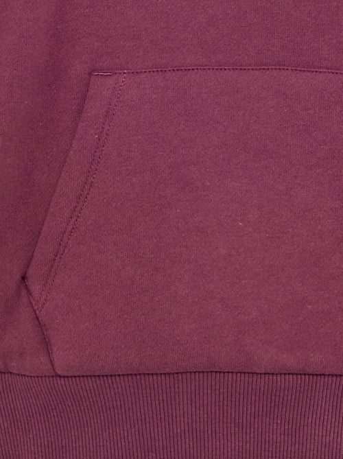 Sudadera con capucha y bolsillo canguro - Kiabi Sudadera con capucha y bolsillo canguro - Kiabi