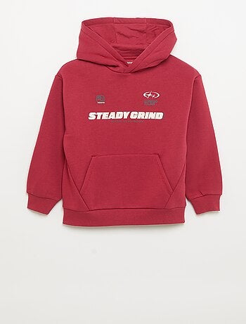 Sudadera con capucha y bolsillo canguro