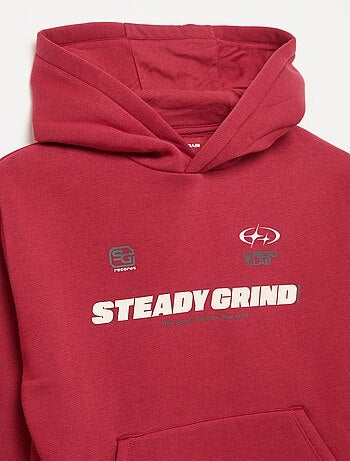 Sudadera con capucha y bolsillo canguro