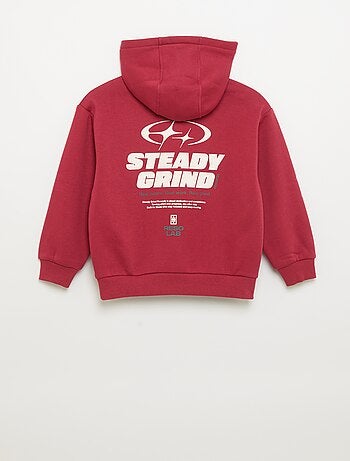 Sudadera con capucha y bolsillo canguro