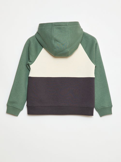 Sudadera con capucha y bolsillo con solapa - So Easy - Kiabi